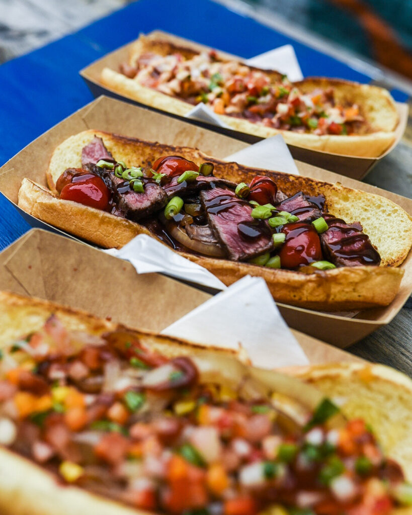 A photo of food