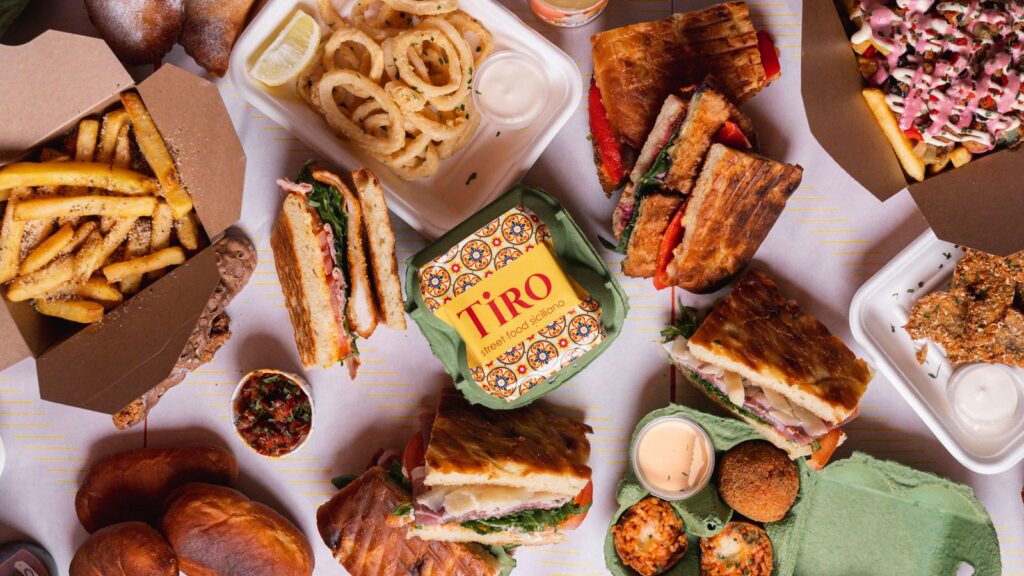 A photo of food