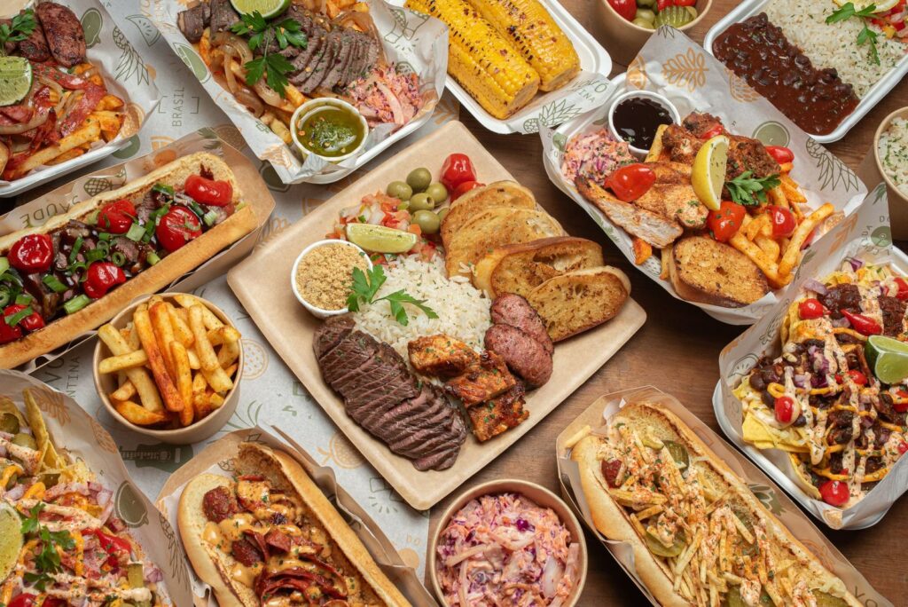 A photo of food