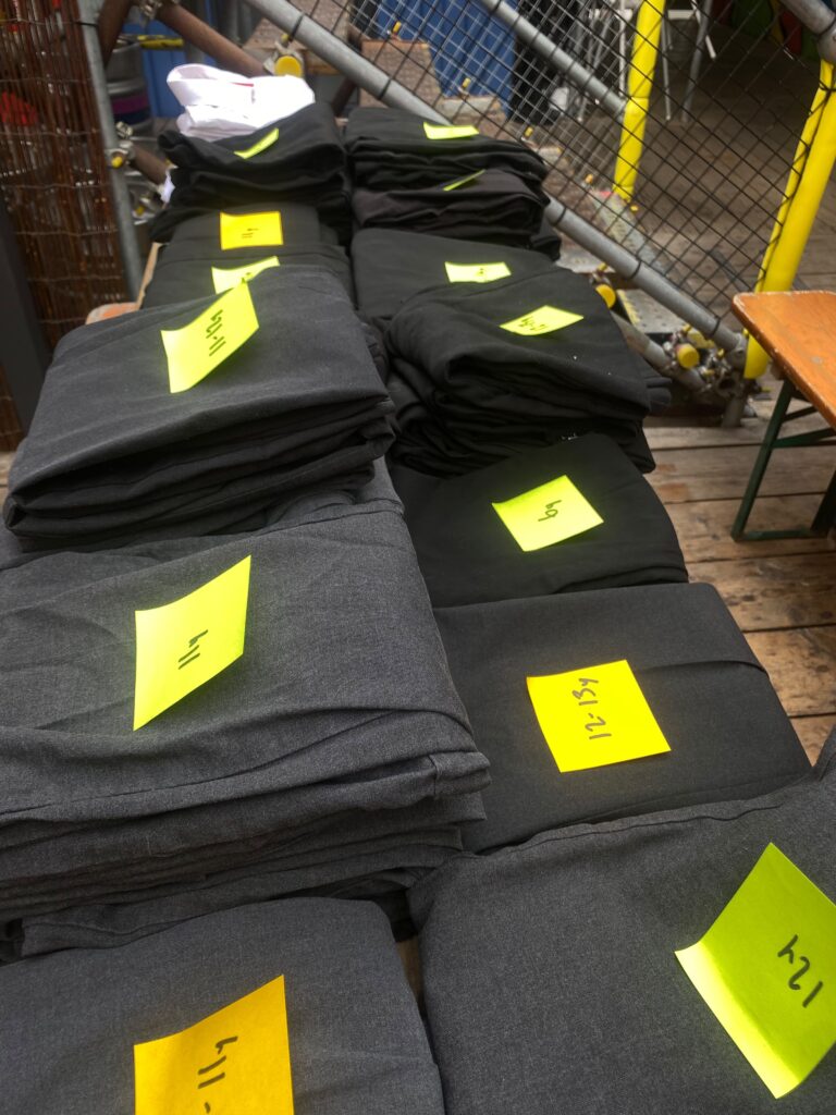 Uniform donations