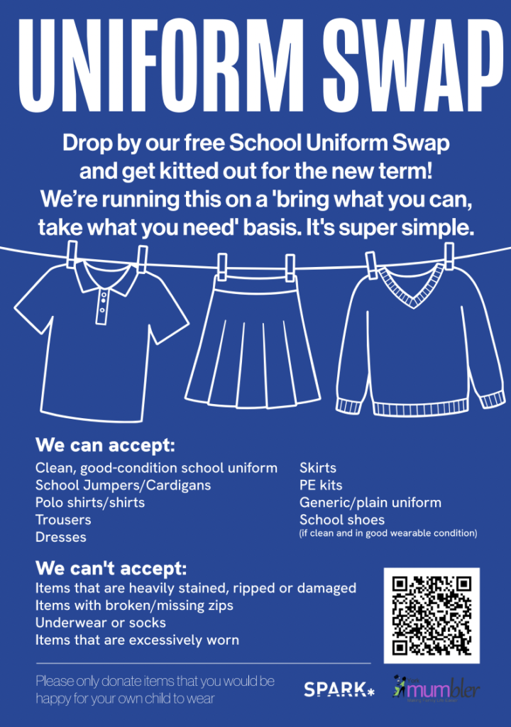 August Uniform Swap Poster